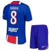 Jalkapallo Fanipaita Paris Saint-Germain Fabian 8 Kotipeliasusetti 2026-27 - Lapset