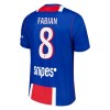 Jalkapallo Fanipaita Paris Saint-Germain Fabian 8 Kotipeliasusetti 2026-27 - Lapset