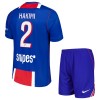 Jalkapallo Fanipaita Paris Saint-Germain Hakimi 2 Kotipeliasusetti 2026-27 - Lapset