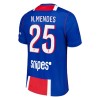 Jalkapallo Fanipaita Paris Saint-Germain Nuno Mendes 25 Kotipelipaita 2026-27
