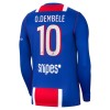Jalkapallo Fanipaita Paris Saint-Germain O. Dembele 10 Kotipelipaita 2026-27 Pitkähihainen