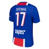 Jalkapallo Fanipaita Paris Saint-Germain Vitinha 17 Kotipelipaita 2026-27