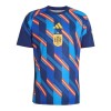 Jalkapallo Fanipaita Espanja Pre-Match Mm-Kisat 2026 Jalkapallo Fanipaita Espanja Pre-Match Mm-Kisat 2026