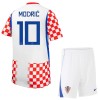 Jalkapallo Fanipaita Kroatia Modrić 10 Kotipeliasusetti Mm-Kisat 2026 - Lapset Jalkapallo Fanipaita Kroatia Modrić 10 Kotipeliasusetti Mm-Kisat 2026 - Lapset