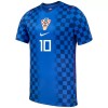 Jalkapallo Fanipaita Kroatia Modrić 10 Vieraspeliasusetti Mm-Kisat 2026 - Lapset