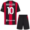 Jalkapallo Fanipaita AC Milan Rafael Leao 10 Kotipeliasusetti 2026-27 - Lapset