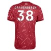 Jalkapallo Fanipaita Liverpool Gravenberch 38 Kotipelipaita 2026-27