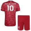 Jalkapallo Fanipaita Liverpool Mac Allister 10 Kotipeliasusetti 2026-27 - Lapset