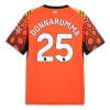 Jalkapallo Fanipaita Maalivahti Manchester City Donnarumma 25 Kolmaspelipaita 2026-27 Oranssi