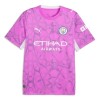 Jalkapallo Fanipaita Maalivahti Manchester City Vieraspelipaita 2026-27 Pinkki