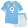 Jalkapallo Fanipaita Manchester City Haaland 9 Kotipeliasusetti 2026-27 - Lapset