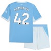 Jalkapallo Fanipaita Manchester City Semenyo 42 Kotipeliasusetti 2026-27 - Lapset
