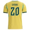 Jalkapallo Fanipaita Brasilia Estevao 20 Kotipelipaita Mm-Kisat 2026