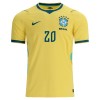 Jalkapallo Fanipaita Brasilia Estevao 20 Kotipelipaita Mm-Kisat 2026