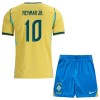 Jalkapallo Fanipaita Brasilia Neymar JR 10 Kotipeliasusetti Mm-Kisat 2026 - Lapset