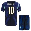 Jalkapallo Fanipaita Brasilia Neymar JR 10 Vieraspeliasusetti Mm-Kisat 2026 - Lapset