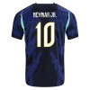 Jalkapallo Fanipaita Brasilia Neymar JR 10 Vieraspeliasusetti Mm-Kisat 2026 - Lapset
