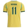 Jalkapallo Fanipaita Brasilia Raphinha 11 Kotipelipaita Mm-Kisat 2026