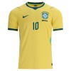 Jalkapallo Fanipaita Brasilia Ronaldinho 10 Kotipeliasusetti Mm-Kisat 2026 - Lapset