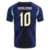 Jalkapallo Fanipaita Brasilia Ronaldinho 10 Vieraspelipaita Mm-Kisat 2026