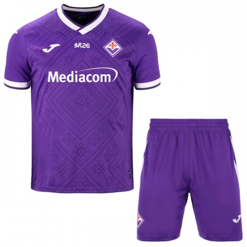 Jalkapallo Fanipaita AC Fiorentina Kotipeliasusetti 2026-27 - Lapset Jalkapallo Fanipaita AC Fiorentina Kotipeliasusetti 2026-27 - Lapset