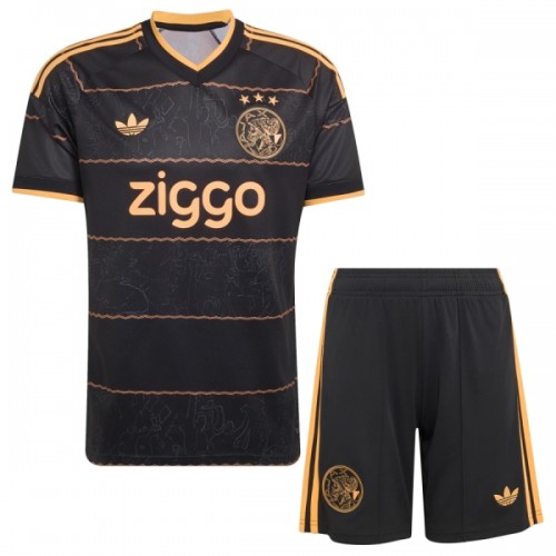 Jalkapallo Fanipaita Ajax Amsterdam Vieraspeliasusetti 2026-27 - Lapset Jalkapallo Fanipaita Ajax Amsterdam Vieraspeliasusetti 2026-27 - Lapset