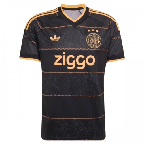 Jalkapallo Fanipaita Ajax Amsterdam Vieraspelipaita 2026-27 Jalkapallo Fanipaita Ajax Amsterdam Vieraspelipaita 2026-27