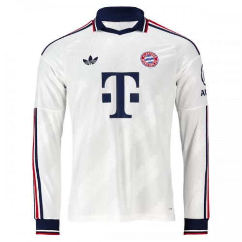 Jalkapallo Fanipaita FC Bayern München Vieraspelipaita 2026-27 Pitkähihainen Jalkapallo Fanipaita FC Bayern München Vieraspelipaita 2026-27 Pitkähihainen