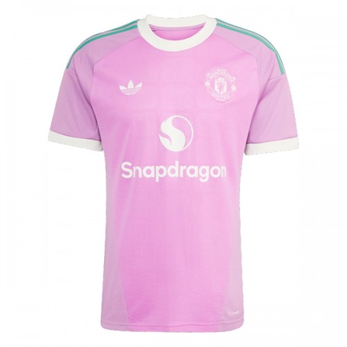 Jalkapallo Fanipaita Maalivahti Manchester United Vieraspelipaita 2026-27 Jalkapallo Fanipaita Maalivahti Manchester United Vieraspelipaita 2026-27