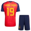 Jalkapallo Fanipaita Espanja 2 Stars Lamine Yamal 19 Kotipeliasusetti Mm-Kisat 2026 - Lapset Jalkapallo Fanipaita Espanja 2 Stars Lamine Yamal 19 Kotipeliasusetti Mm-Kisat 2026 - Lapset
