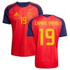 Jalkapallo Fanipaita Espanja 2 Stars Lamine Yamal 19 Kotipelipaita Mm-Kisat 2026 Jalkapallo Fanipaita Espanja 2 Stars Lamine Yamal 19 Kotipelipaita Mm-Kisat 2026