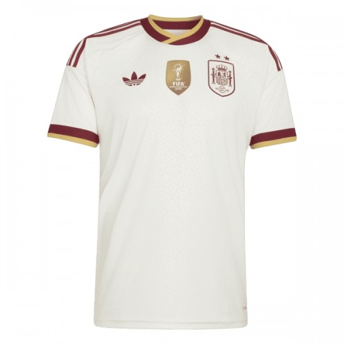 Jalkapallo Fanipaita Espanja 2 Stars Vieraspelipaita Mm-Kisat 2026 Jalkapallo Fanipaita Espanja 2 Stars Vieraspelipaita Mm-Kisat 2026