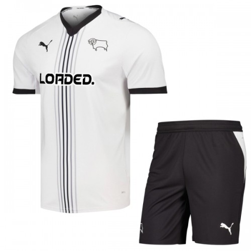 Jalkapallo Fanipaita Derby County Kotipeliasusetti 2026-27 - Lapset Jalkapallo Fanipaita Derby County Kotipeliasusetti 2026-27 - Lapset