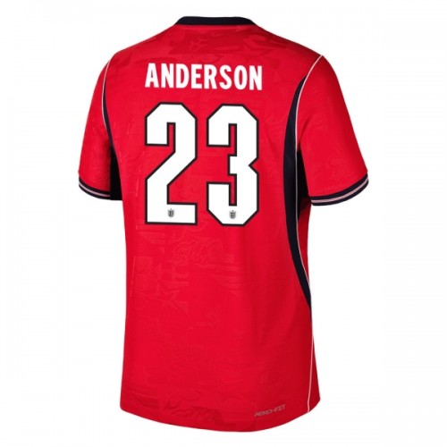 Jalkapallo Fanipaita Englanti Elliot Anderson 23 Vieraspelipaita Mm-Kisat 2026 Jalkapallo Fanipaita Englanti Elliot Anderson 23 Vieraspelipaita Mm-Kisat 2026