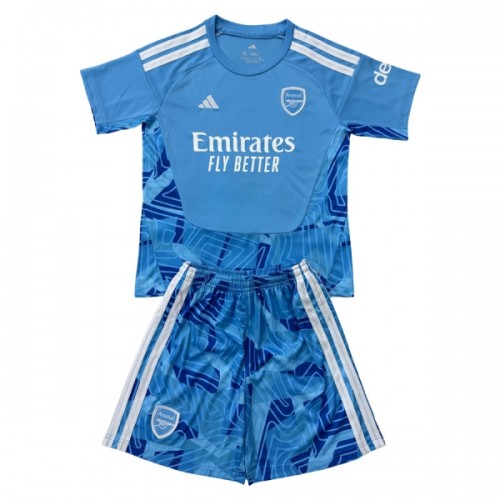 Jalkapallo Fanipaita Maalivahti Arsenal 2026-27 Sininen - Lapset Jalkapallo Fanipaita Maalivahti Arsenal 2026-27 Sininen - Lapset