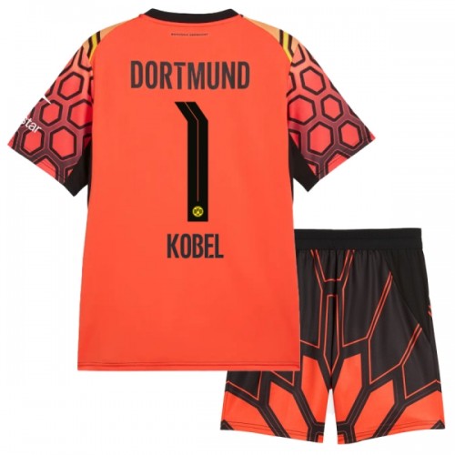 Jalkapallo Fanipaita Maalivahti Borussia Dortmund Kobel 1 Kotipeliasusetti 2026-27 Oranssi - Lapset Jalkapallo Fanipaita Maalivahti Borussia Dortmund Kobel 1 Kotipeliasusetti 2026-27 Oranssi - Lapset