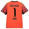 Jalkapallo Fanipaita Maalivahti Borussia Dortmund Kobel 1 Kotipelipaita 2026-27 Oranssi Jalkapallo Fanipaita Maalivahti Borussia Dortmund Kobel 1 Kotipelipaita 2026-27 Oranssi