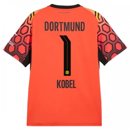 Jalkapallo Fanipaita Maalivahti Borussia Dortmund Kobel 1 Kotipelipaita 2026-27 Oranssi Jalkapallo Fanipaita Maalivahti Borussia Dortmund Kobel 1 Kotipelipaita 2026-27 Oranssi