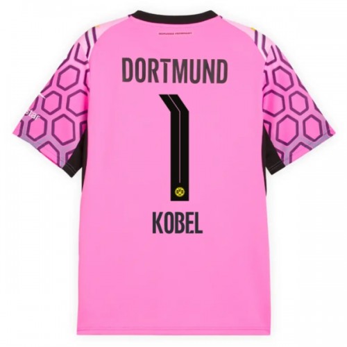 Jalkapallo Fanipaita Maalivahti Borussia Dortmund Kobel 1 Vieraspelipaita 2026-27 Pinkki Jalkapallo Fanipaita Maalivahti Borussia Dortmund Kobel 1 Vieraspelipaita 2026-27 Pinkki