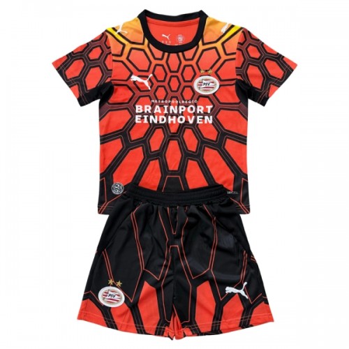 Jalkapallo Fanipaita Maalivahti PSV Eindhoven 2026-27 Oranssi - Lapset Jalkapallo Fanipaita Maalivahti PSV Eindhoven 2026-27 Oranssi - Lapset