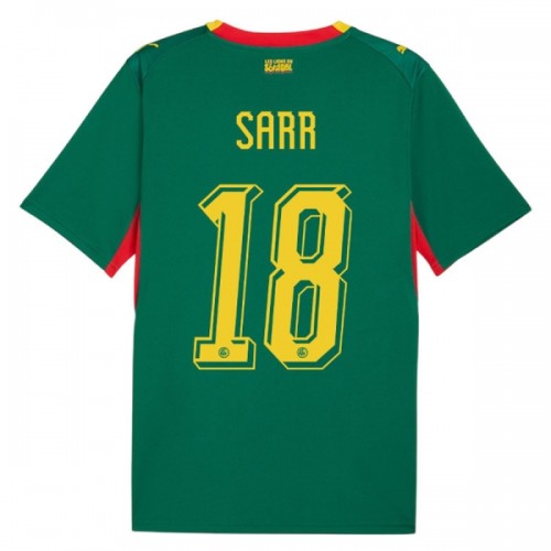 Jalkapallo Fanipaita Senegal Sarr 18 Vieraspelipaita Mm-Kisat 2026 Jalkapallo Fanipaita Senegal Sarr 18 Vieraspelipaita Mm-Kisat 2026