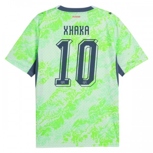 Jalkapallo Fanipaita Sveitsi Granit Xhaka 10 Vieraspelipaita Mm-Kisat 2026 Jalkapallo Fanipaita Sveitsi Granit Xhaka 10 Vieraspelipaita Mm-Kisat 2026