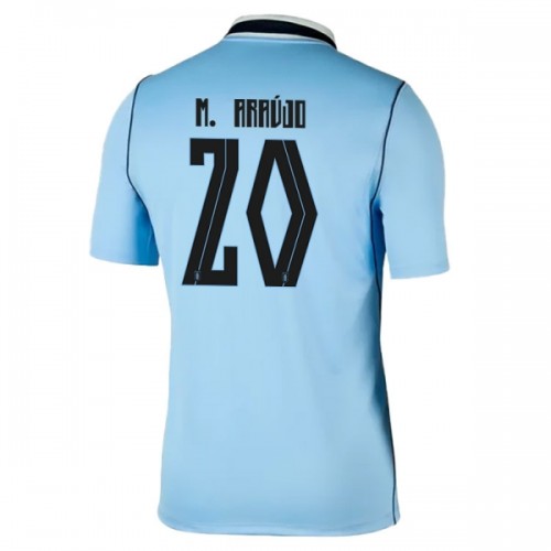 Jalkapallo Fanipaita Uruguay Maximiliano Araujo 20 Kotipelipaita Mm-Kisat 2026 Jalkapallo Fanipaita Uruguay Maximiliano Araujo 20 Kotipelipaita Mm-Kisat 2026