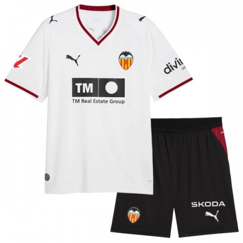Jalkapallo Fanipaita Valencia CF Kotipeliasusetti 2026-27 - Lapset Jalkapallo Fanipaita Valencia CF Kotipeliasusetti 2026-27 - Lapset