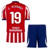 Jalkapallo Fanipaita Atlético Madrid J. Alvarez 19 Kotipeliasusetti 2026-27 - Lapset Jalkapallo Fanipaita Atlético Madrid J. Alvarez 19 Kotipeliasusetti 2026-27 - Lapset