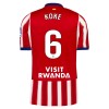 Jalkapallo Fanipaita Atlético Madrid Koke 6 Kotipelipaita 2026-27 Jalkapallo Fanipaita Atlético Madrid Koke 6 Kotipelipaita 2026-27