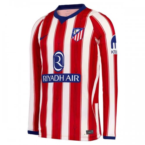 Jalkapallo Fanipaita Atlético Madrid Kotipelipaita 2026-27 Pitkähihainen Jalkapallo Fanipaita Atlético Madrid Kotipelipaita 2026-27 Pitkähihainen