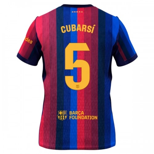 Jalkapallo Fanipaita FC Barcelona Cubarsi 5 Kotipelipaita 2026-27 Jalkapallo Fanipaita FC Barcelona Cubarsi 5 Kotipelipaita 2026-27