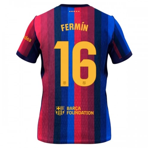 Jalkapallo Fanipaita FC Barcelona Fermin 16 Kotipelipaita 2026-27 Jalkapallo Fanipaita FC Barcelona Fermin 16 Kotipelipaita 2026-27