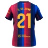 Jalkapallo Fanipaita FC Barcelona Frenkie de Jong 21 Kotipeliasusetti 2026-27 - Lapset